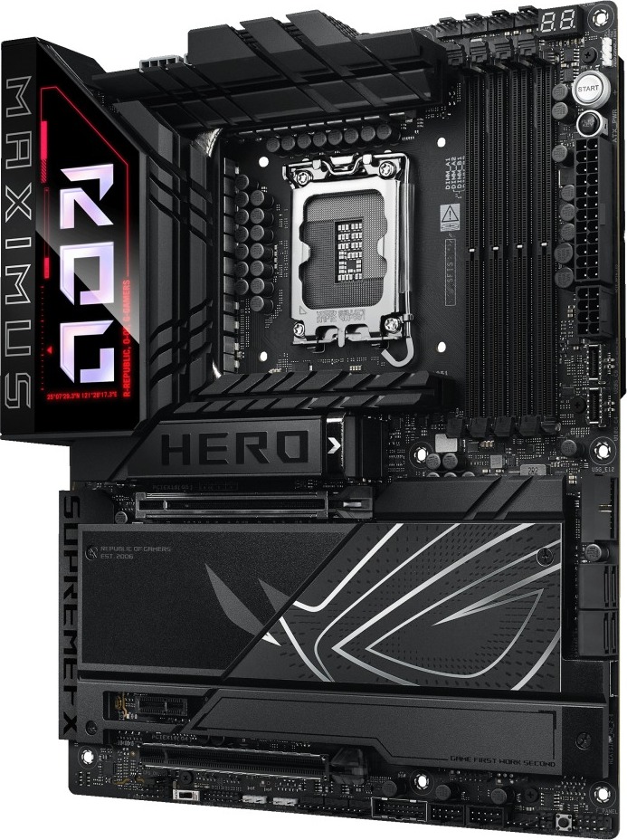 ASUS MB Sc LGA1851 ROG MAXIMUS Z890 HERO, Intel Z890, 4xDDR5, 1xHDMI, 2xThunderbolt, WI-FI, ATX