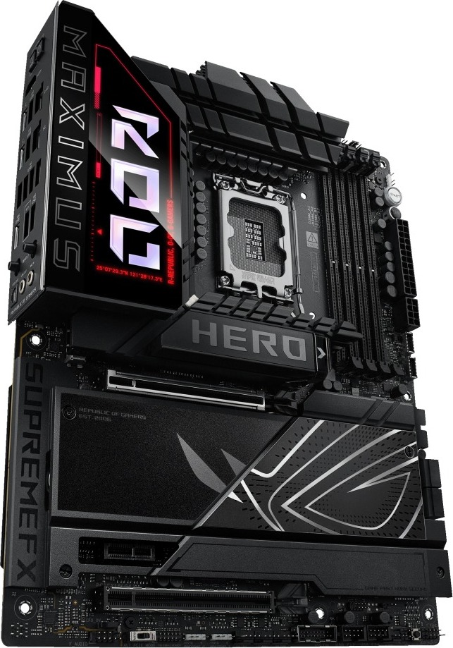 ASUS MB Sc LGA1851 ROG MAXIMUS Z890 HERO, Intel Z890, 4xDDR5, 1xHDMI, 2xThunderbolt, WI-FI, ATX