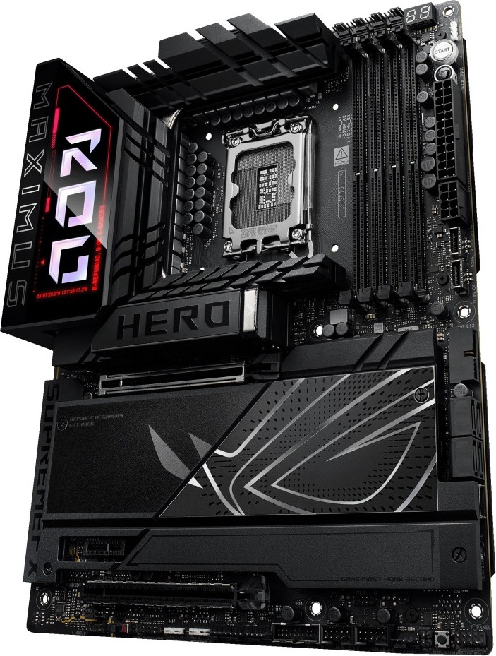ASUS MB Sc LGA1851 ROG MAXIMUS Z890 HERO, Intel Z890, 4xDDR5, 1xHDMI, 2xThunderbolt, WI-FI, ATX
