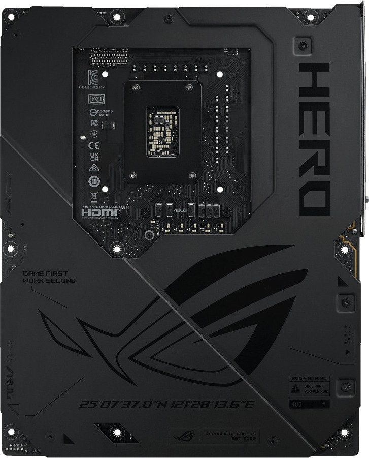 ASUS MB Sc LGA1851 ROG MAXIMUS Z890 HERO, Intel Z890, 4xDDR5, 1xHDMI, 2xThunderbolt, WI-FI, ATX