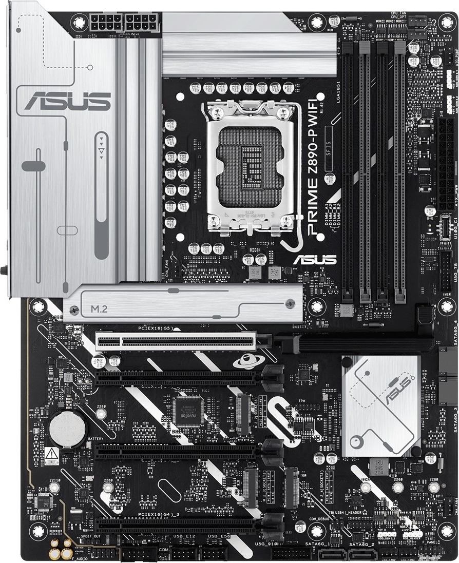 ASUS MB Sc LGA1851 PRIME Z890-P WIFI, Intel Z890, 4xDDR5, 1xDP, 1xHDMI, 1xThunderbolt, WI-FI, ATX