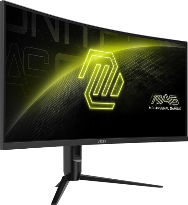 MSI LCD MAG 342CQR E2, 34" 3440x1440, VA, 180Hz, 4ms, VESA 75x75mm, N/A, Black