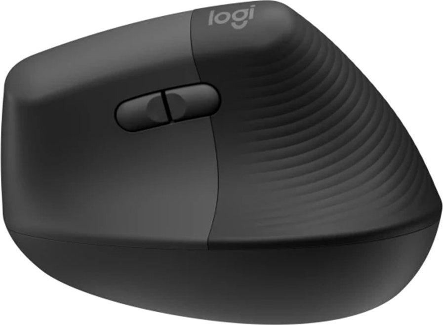 LOGITECH OEM Logitech Lift/Vertikální/Optická/Pro praváky/4 000 DPI/USB+BT/Grafitová