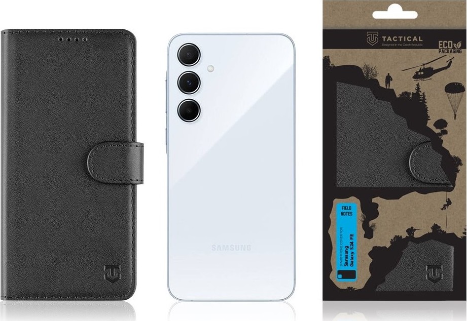 Tactical Field Notes pro Samsung Galaxy S24 FE Black