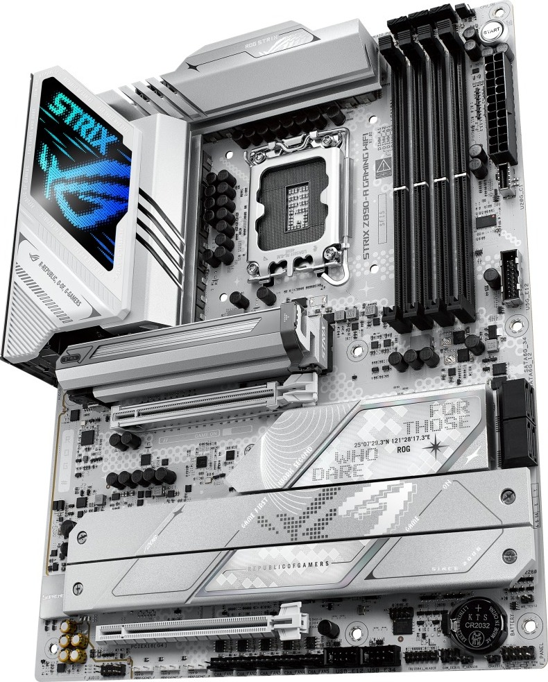 ASUS MB Sc LGA1851 ROG STRIX Z890-A GAMING WIFI, Intel Z890, 4xDDR5, 1xDP, 1xHDMI, 2xThunderbolt, WI-FI, ATX