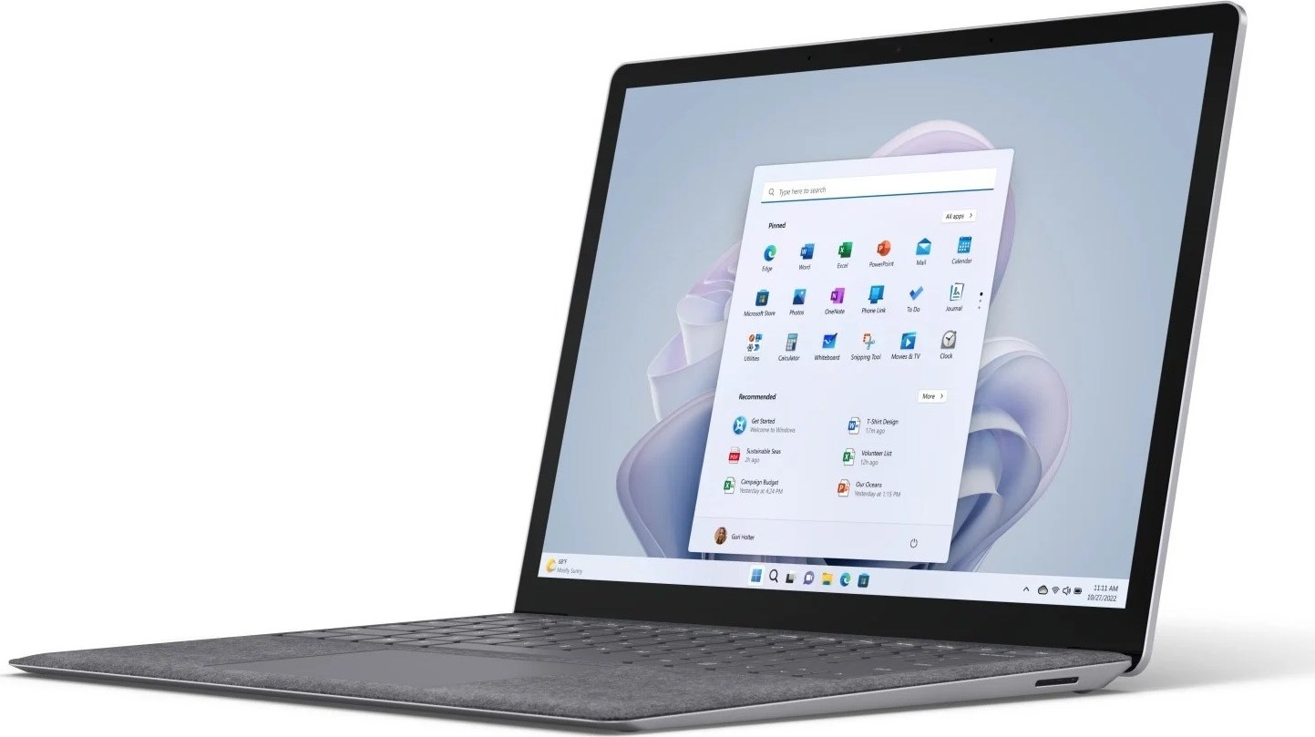 Microsoft Surface Laptop 5 13,5" i5/16GB/256GB W10Pro platinový