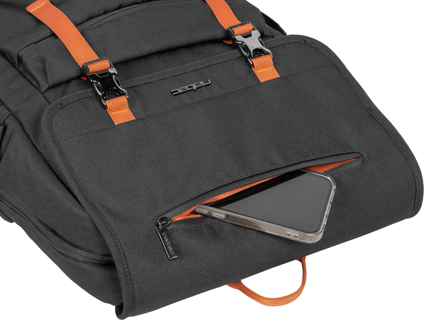 Batoh pro nb Natec NIALA 15,6", 18 L, černá - oranžová