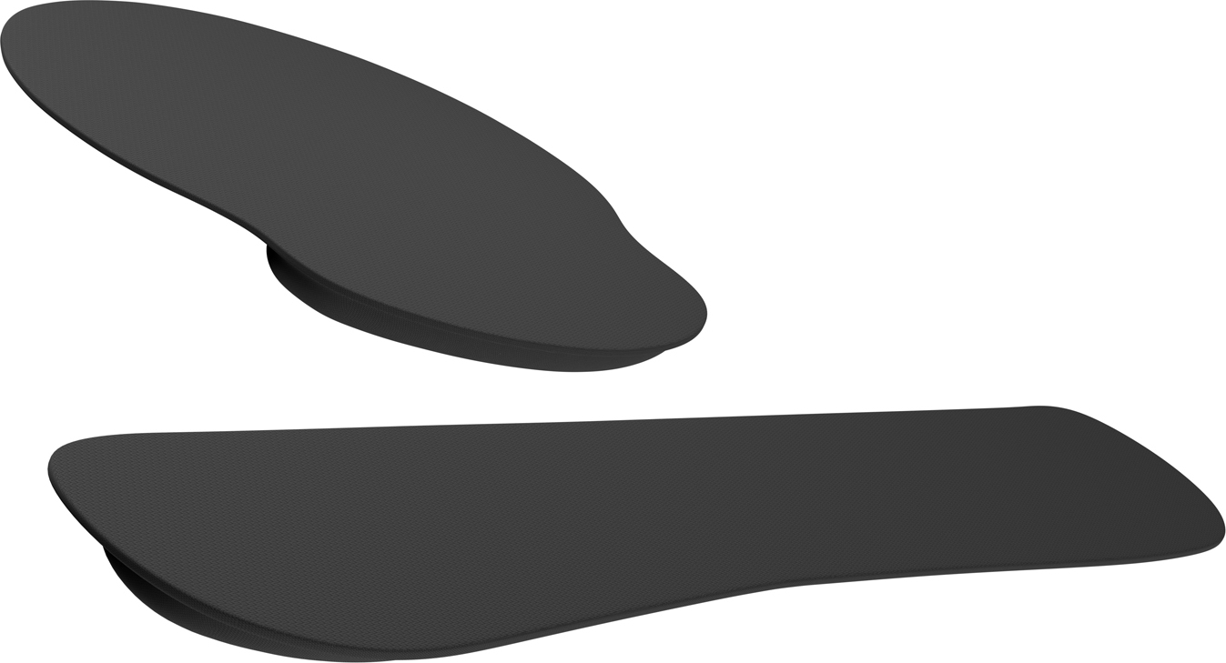 Ergonomický set podložek pod zápěstí Natec CHIPMUNK 2v1, černá