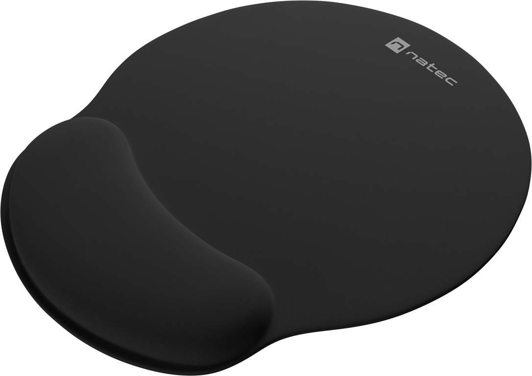 Ergonomický set podložek pod zápěstí Natec CHIPMUNK 2v1, černá
