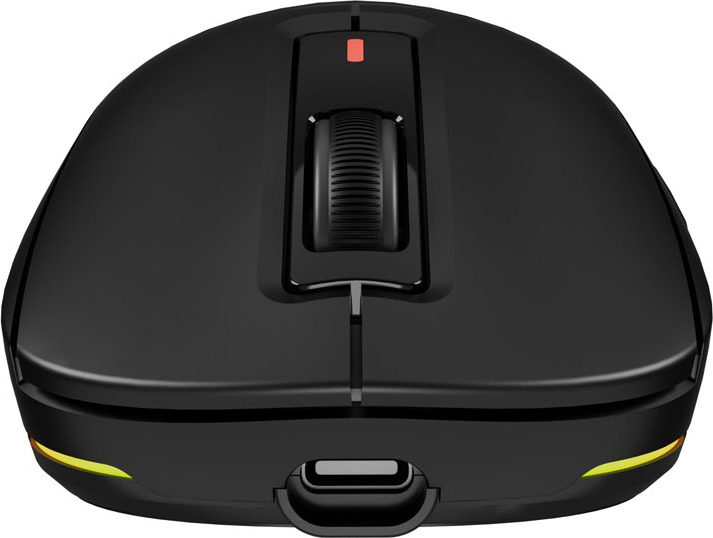 Genesis herní myš ZIRCON 660 PRO/Herní/Optická/Pro praváky/26 000 DPI/Drátová+bezdrátová/Černá