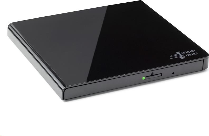 Hitachi-LG HITACHI LG - externá mechanika DVD-W/CD-RW/DVD±R/±RW/RAM GP57EB40, Slim, čierna, box+SW
