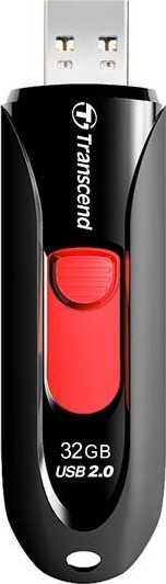 TRANSCEND Flash disk 32GB JetFlash®590K, USB 2.0 (R:16/W:6 MB/s) čierna