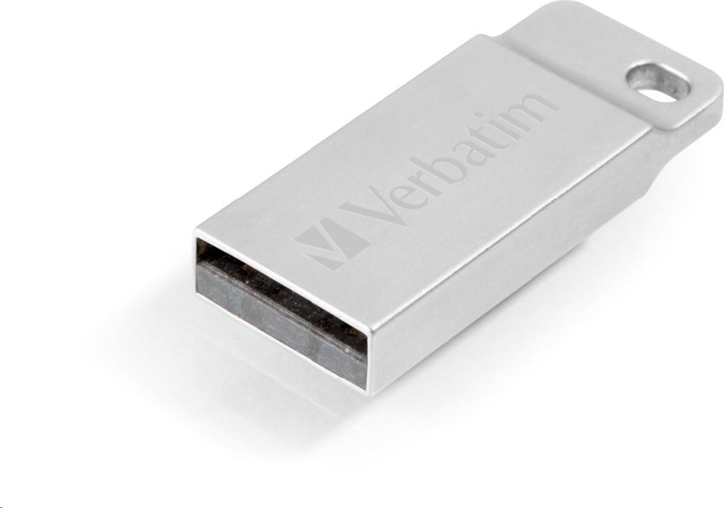 VERBATIM Flash disk 32 GB Metal Executive, USB 2.0, strieborná