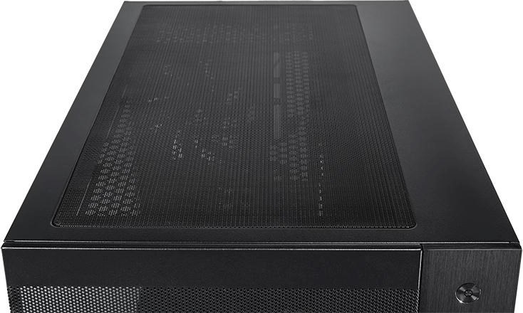 CHIEFTEC skříň VISIO AIR, ATX, 1x USB-C 3.2, 2x USB 3.0, 3x 140mm Fan, černá