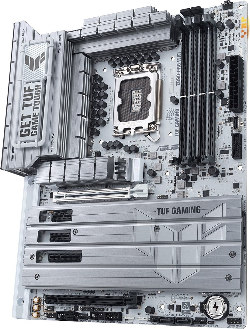 ASUS MB Sc LGA1851 TUF GAMING Z890-PRO WIFI, Intel Z890, 4xDDR5, 1xDP, 1xHDMI, 2xThunderbolt, WI-FI, ATX