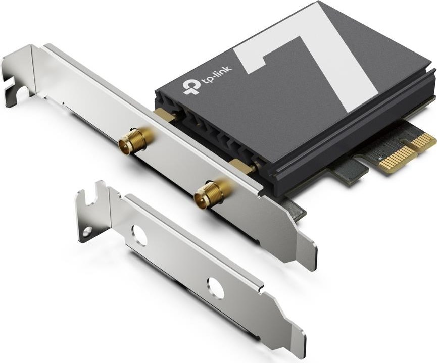 TP-Link Archer TBE550E WiFi7 PCIe adapter (BE9300,2,4GHz/5GHz/6GHz,Bluetooth5.4)