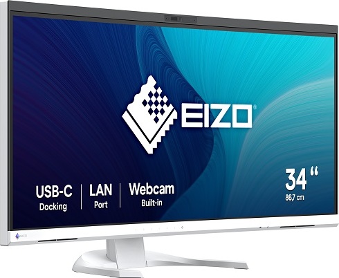 34" LED EIZO EV3450XC - UWQHD+,IPS,cam,curved