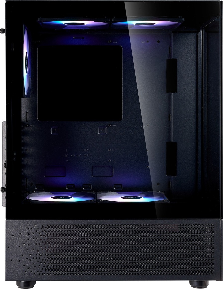 Adata XPG INVADER X MINI/Midi Tower/Transpar./Černá