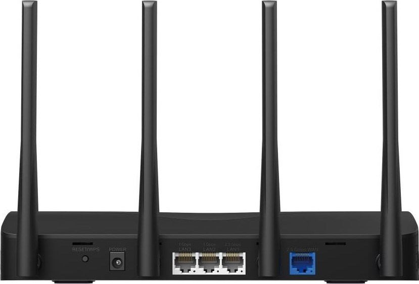 MERCUSYS MR27BE EasyMesh WiFi7 router (BE3600, 2,4GHz/5GHz,1x2,5GbEWAN,1x2,5GbELAN,2xGbE)