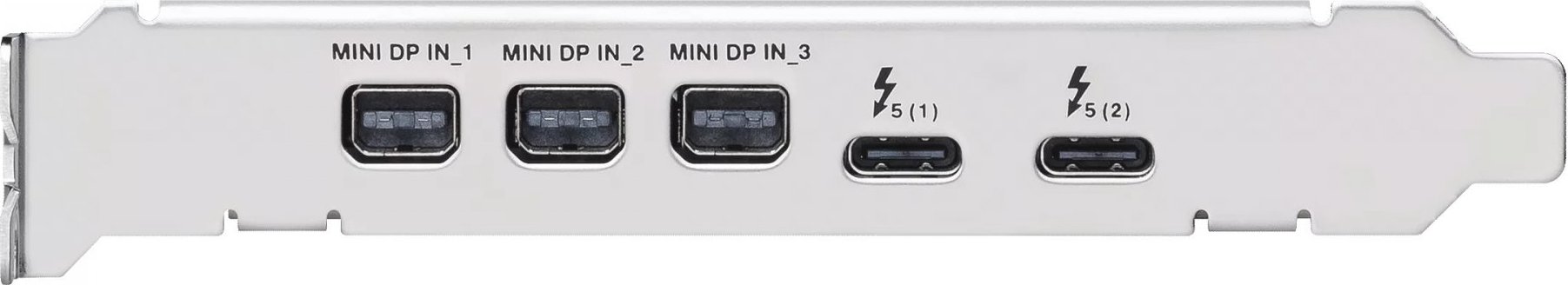 ASUS rozšiřující karta ThunderboltEX 5, PCIe 4.0x4, 2xThunderbolt 5, 3x Mini-DP