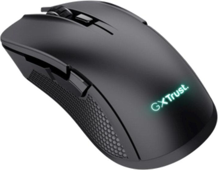 TRUST bezdrátová myš GXT 931 Ybar Wireless, Bezdrátová RF 2.4GHz, USB-C, Černá