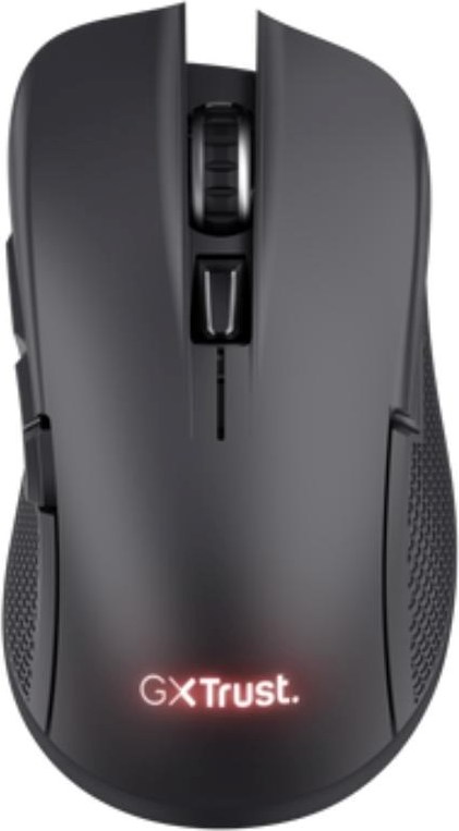 TRUST bezdrátová myš GXT 931 Ybar Wireless, Bezdrátová RF 2.4GHz, USB-C, Černá