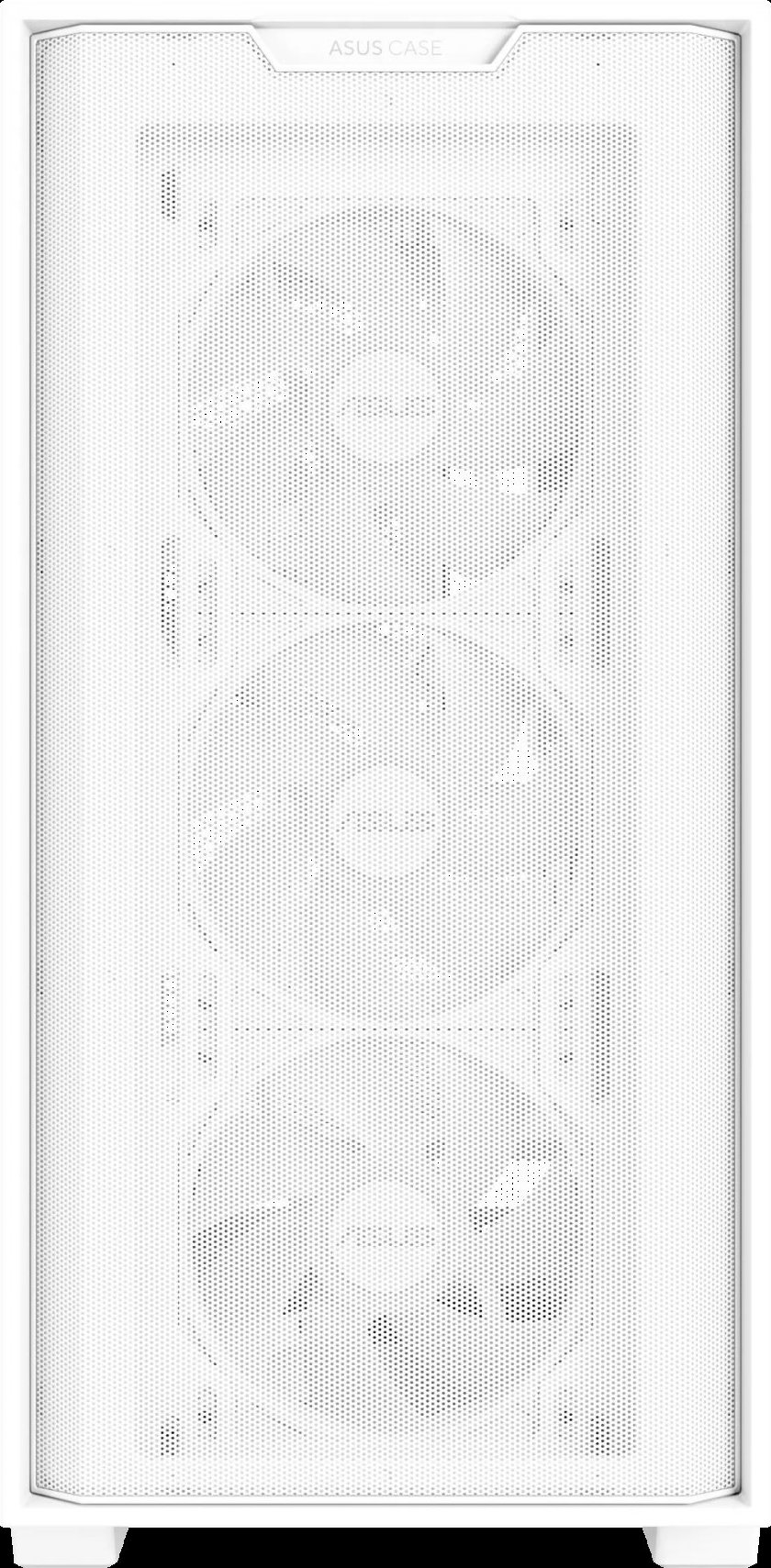 ASUS case A21 PLUS, Mini Tower, průhledná bočnice, 4x 120mm ARGB Fan, bílá