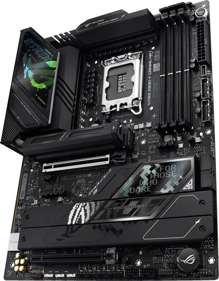 ASUS MB Sc LGA1851 ROG STRIX Z890-F GAMING WIFI, Intel Z890, 4xDDR5, 1xDP, 1xHDMI, 2xThunderbolt, WI-FI, ATX