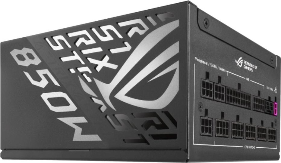 ASUS zdroj ROG STRIX 850W, 120mm, 80Plus Platinum, černá