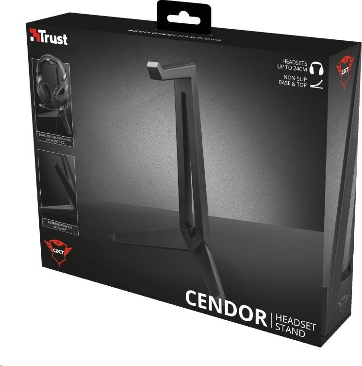 TRUST stojan na sluchátka GXT 260 Cendor Headset Stand