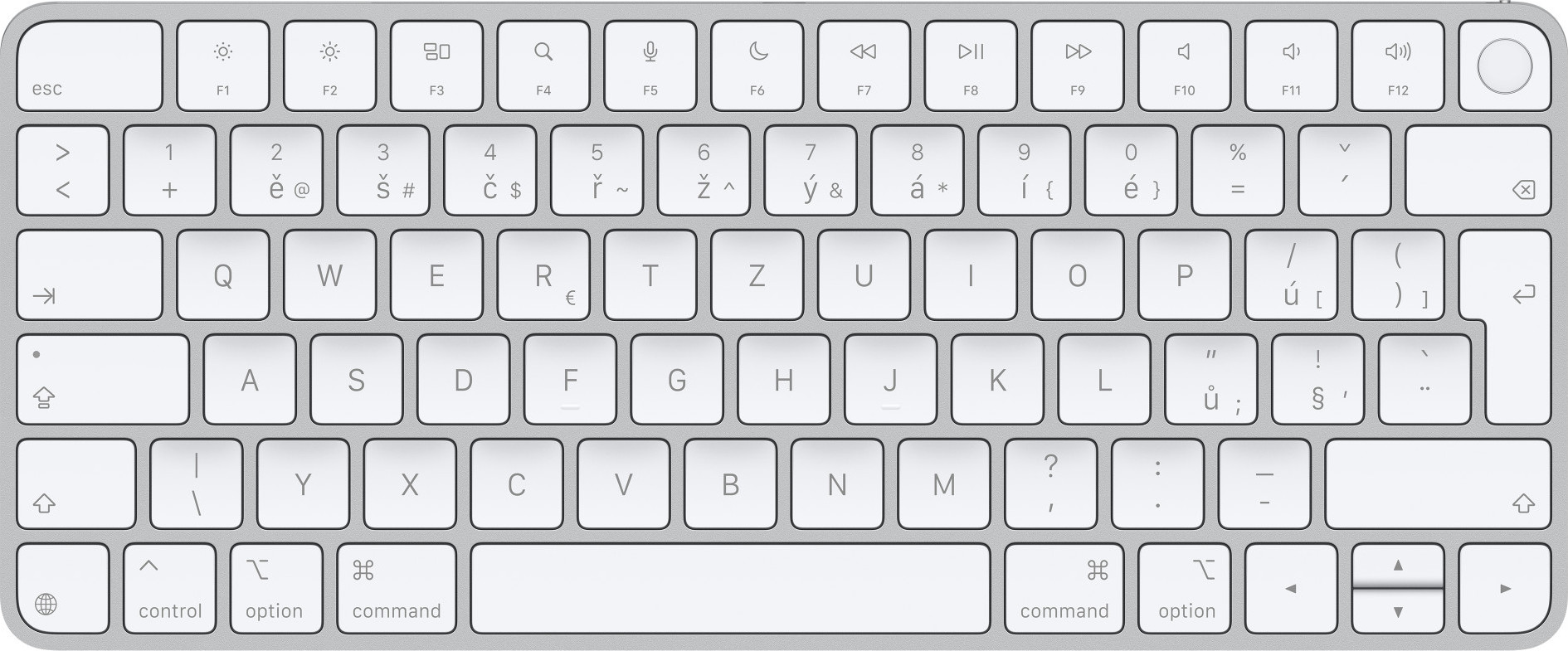 APPLE Magic Keyboard Touch ID for Mac models Apple silicon - Czech
