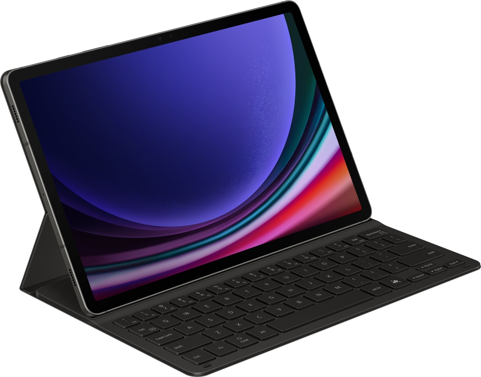 Samsung pouzdro s klávesnicí EF-DX720UBE pro Galaxy Tab S9/S9 FE, černá
