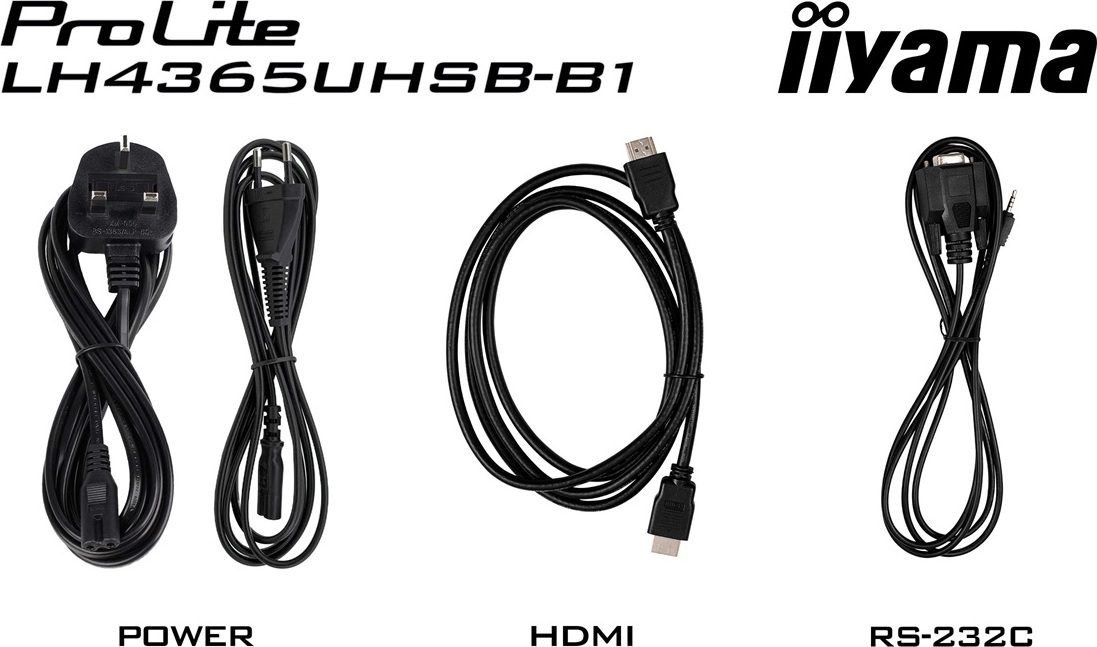 43" iiyama LH4365UHSB-B1:IPS,4K UHD,Android, 24/7