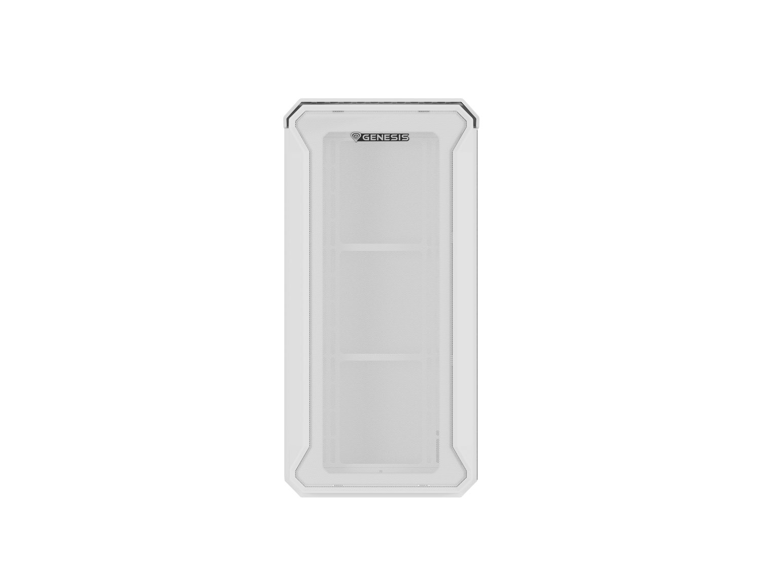 Počítačová skříň Genesis IRID 503 ARGB LITE/Mini Tower/Transpar./Bílá