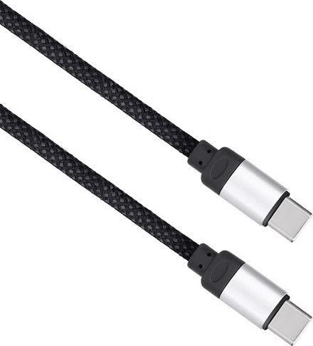 Solight magnetický USB-C 3.1 kabel, USB-C konektor - USB-C konektor, 1m