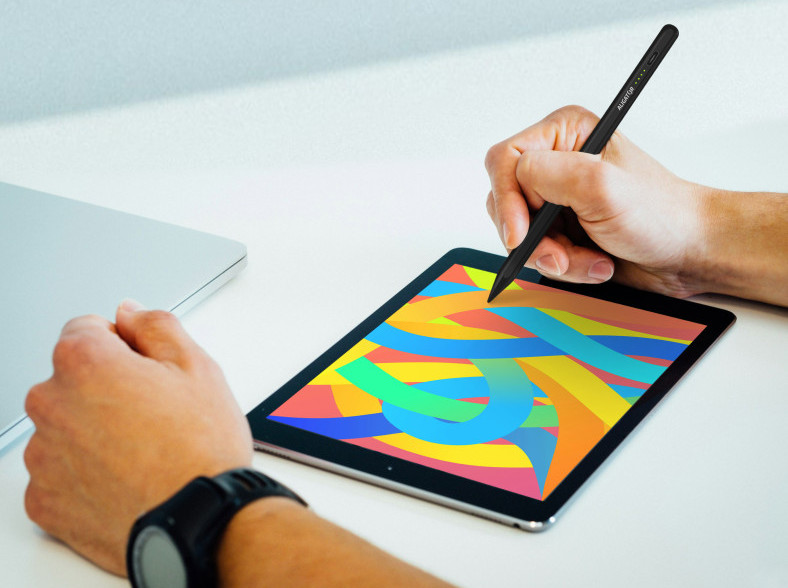 Aligator Dotykové pero pro iPad s chytrým hrotem, černé
