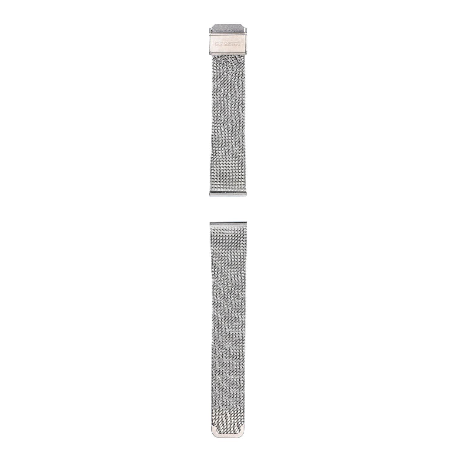 Garett univerzální řemínek 20 mm, stříbrný kovový, typ Mesh