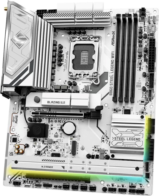 ASRock MB Sc LGA1851 B860 Steel Legend WiFi, Intel B860, 4xDDR5, 1xThunderbolt, 1xDP, 1xHDMI, WiFi, ATX