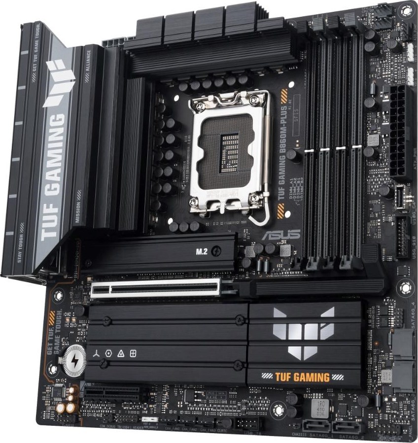 ASUS MB Sc LGA1851 TUF GAMING B860M-PLUS, Intel B860, 4xDDR5, 1xUSB4, 1xDP, 1xHDMI, mATX