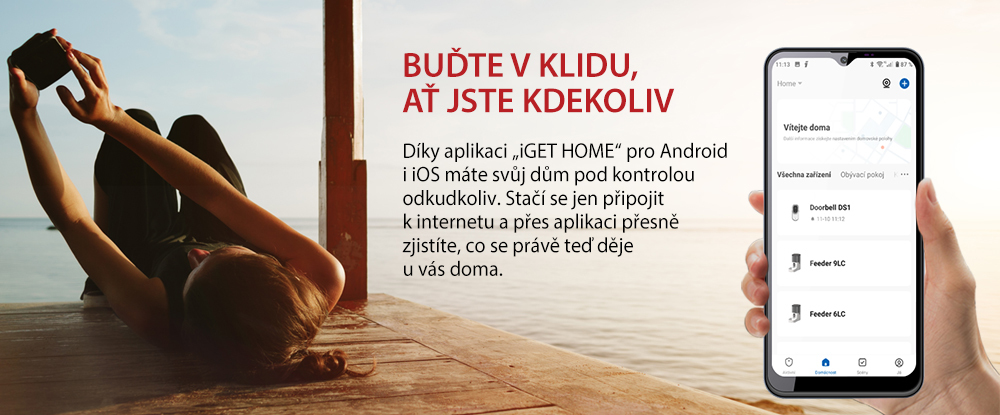 iGET HOME X1 Advanced - Domovní Wi-Fi smart alarm, kompletní set, podpora Tuya