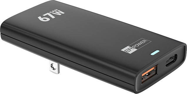 ER POWER Dual Travel Slim Charge 67W – USB-C/USB-A