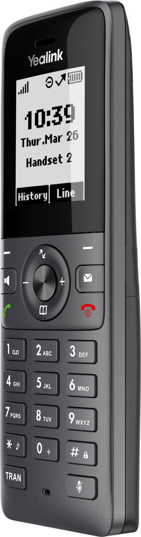 Yealink W71H SIP DECT ručka, 1,8" černobílý displej