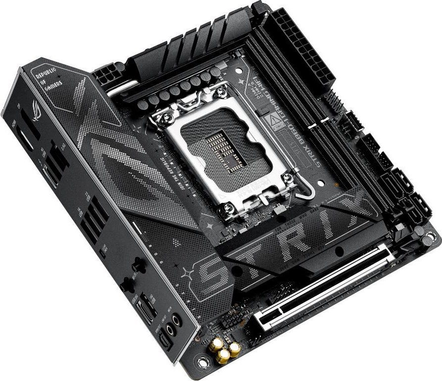 ASUS MB Sc LGA1851 ROG STRIX B860-I GAMING WIFI, Intel B860, 2xDDR5, 1xThunderbolt, 1xDP, 1xHDMI, WiFi, Mini-ITX
