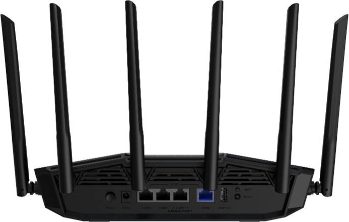 ASUS TUF-BE6500 (BE6500) WiFi 7 Extendable Gaming Router, 4x 2.5G, AiMesh