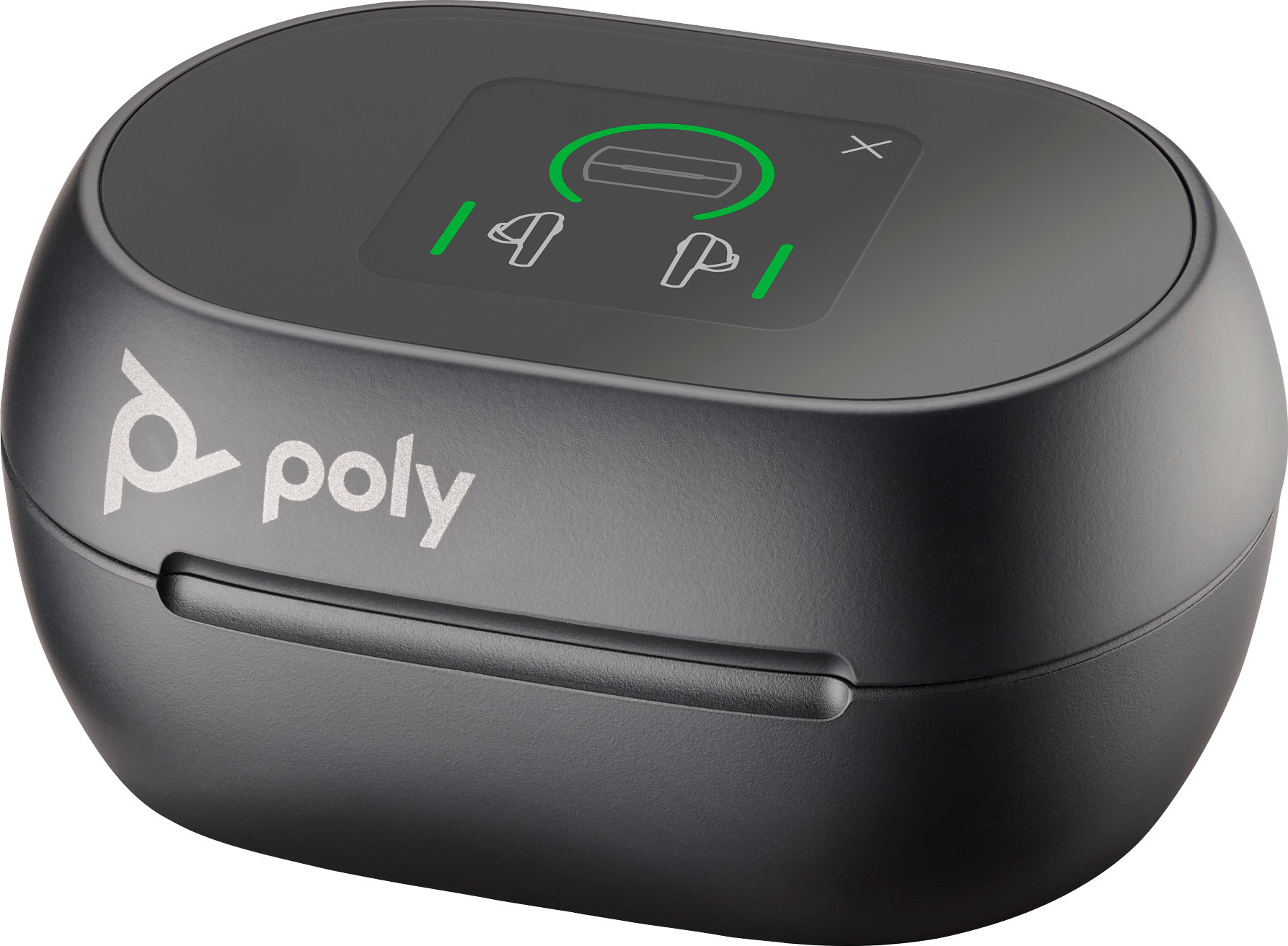 HP Inc. Poly Voyager Free 60+ UC Black Touchscreen Charge Case for BT700 USB-A Adapter