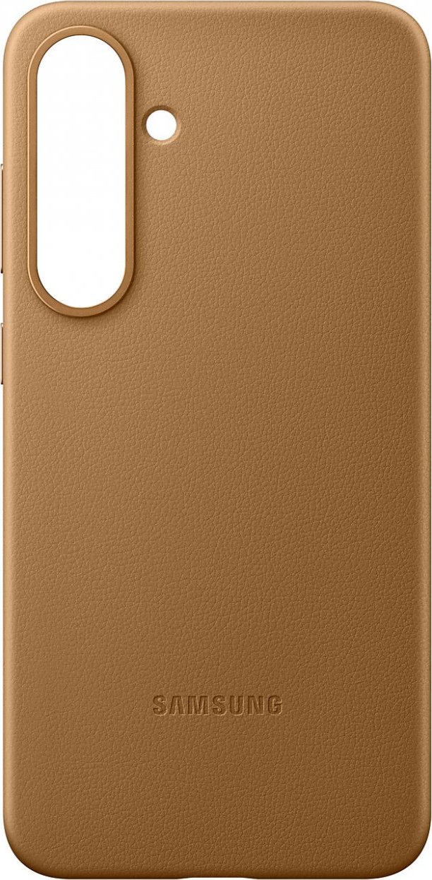 Samsung Ochranný kryt z veganské kůže pro Galaxy S25+ Brown