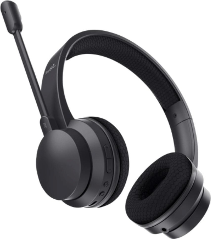 TRUST sluchátka s mikrofonem Ayda PC headset, Bluetooth, EKO Produkt, Noise-Cancelling