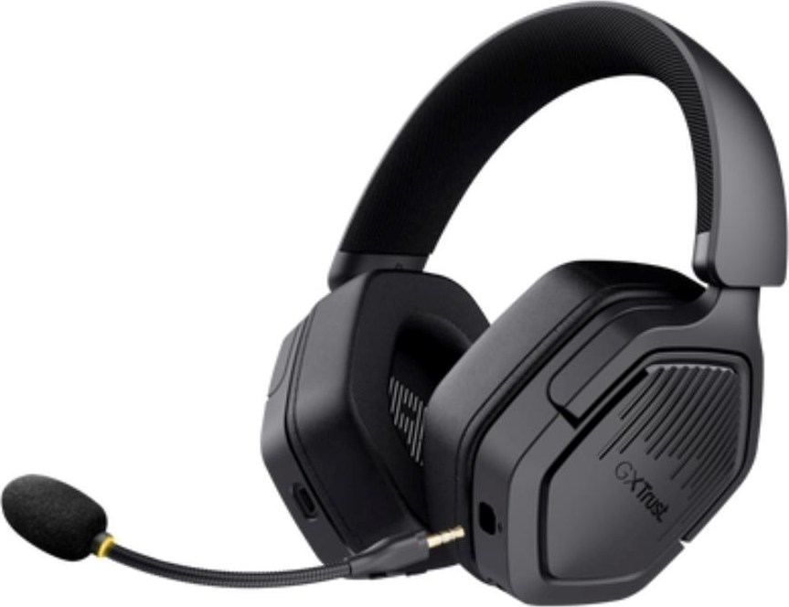TRUST Herní sluchátka GXT 493 Carus, Bluetooth, 2.4GHz, černá