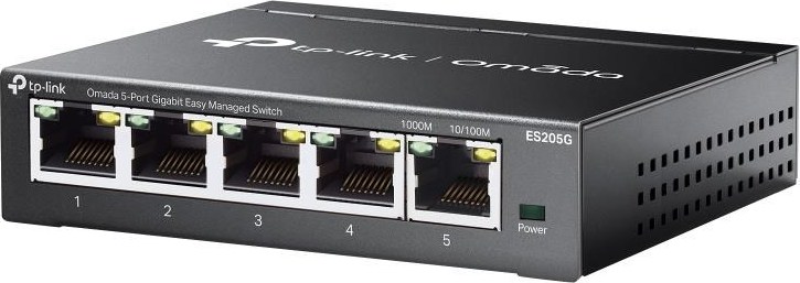TP-Link OMADA switch ES205G (5xGbE,fanless)