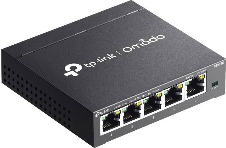 TP-Link OMADA switch ES205G (5xGbE,fanless)